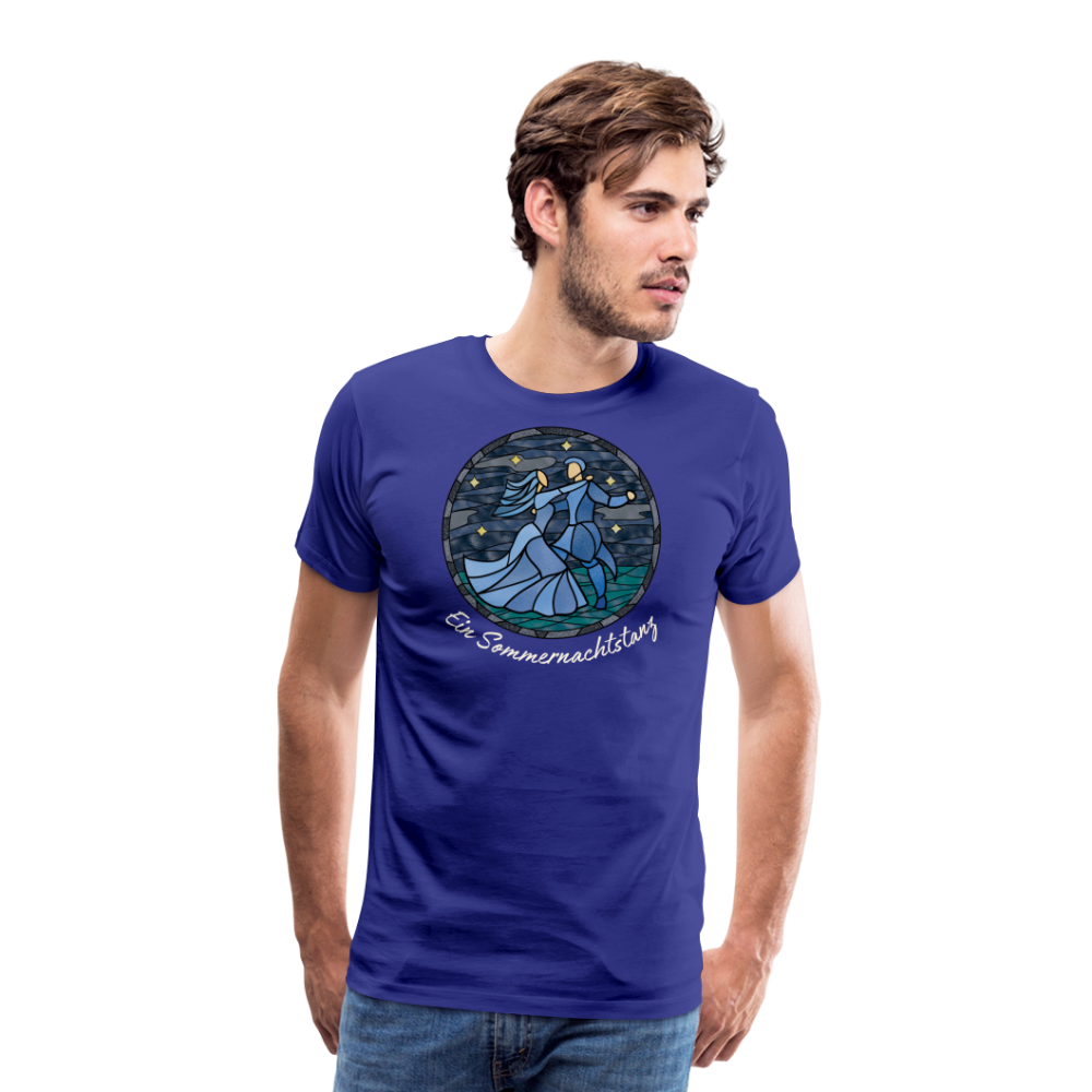 Herren Premium Bio T-Shirt Ein Sommernachtstanz - Königsblau