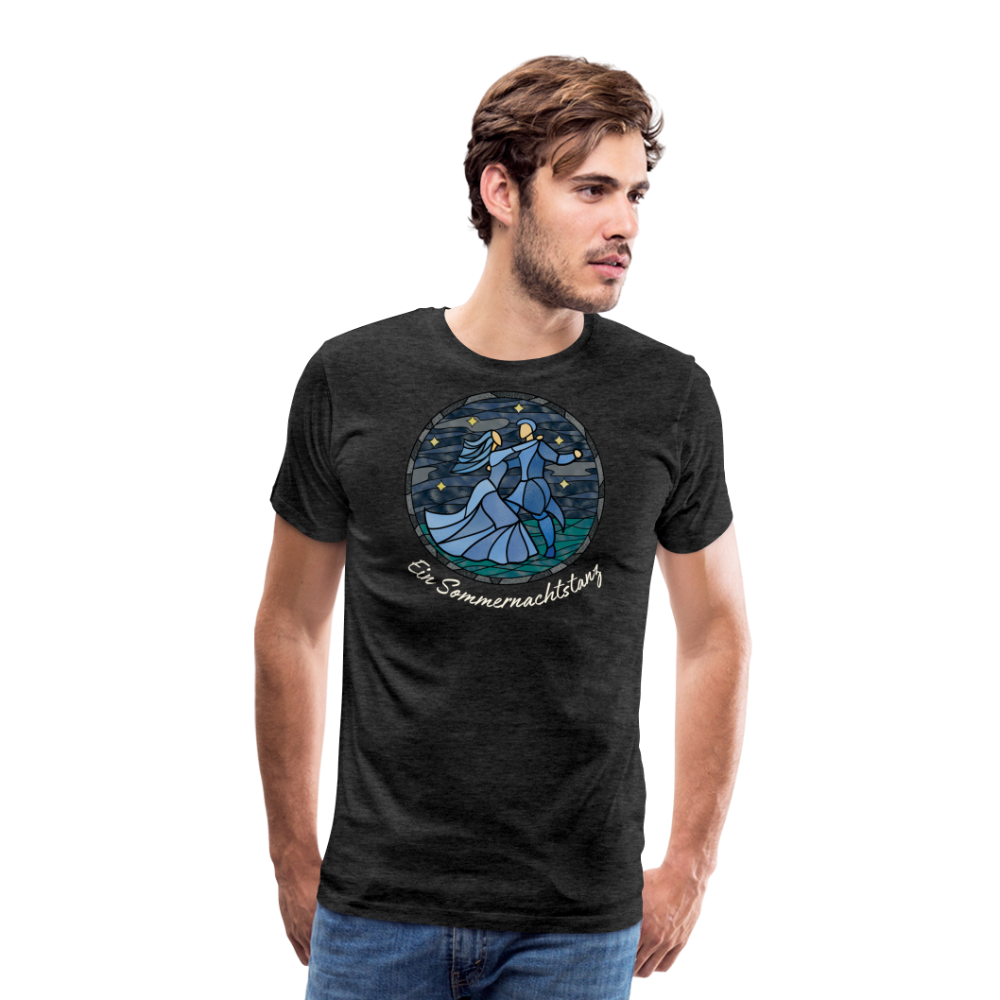 Herren Premium Bio T-Shirt Ein Sommernachtstanz - Anthrazit