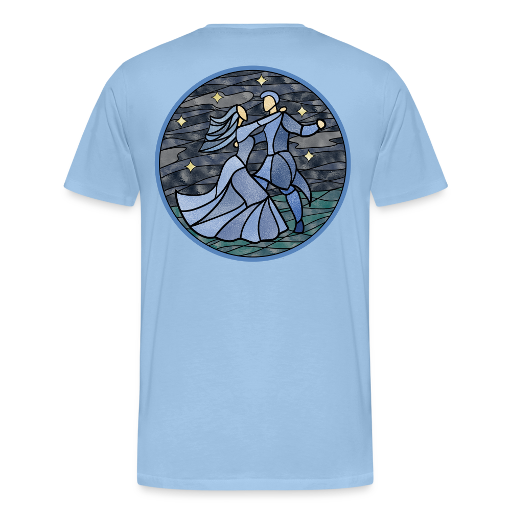 Herren Premium Bio T-Shirt Ein Sommernachtstanz - Sky