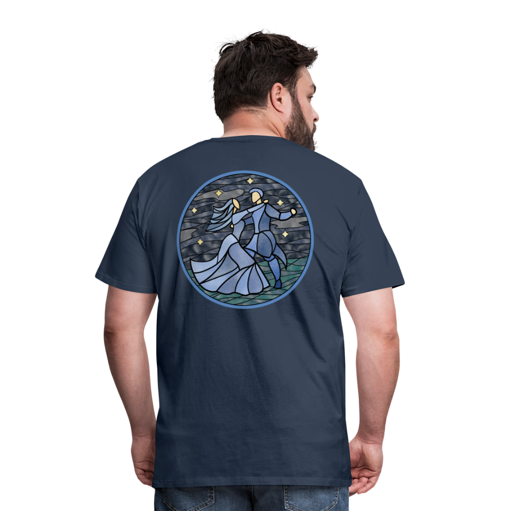 Herren Premium Bio T-Shirt Ein Sommernachtstanz - Navy