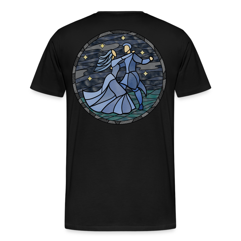 Herren Premium Bio T-Shirt Ein Sommernachtstanz - Schwarz