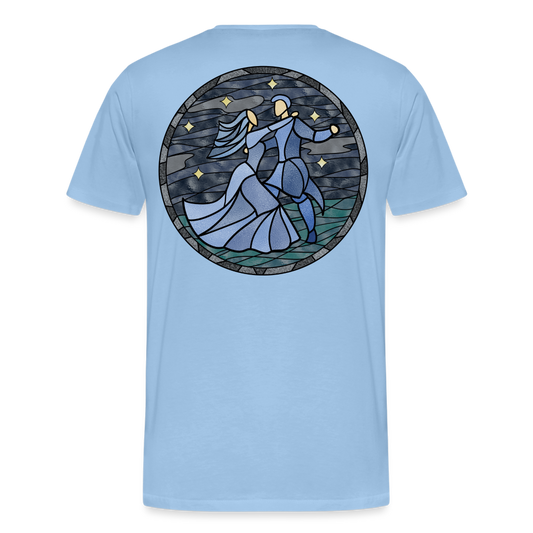 Herren Premium Bio T-Shirt Ein Sommernachtstanz - Sky