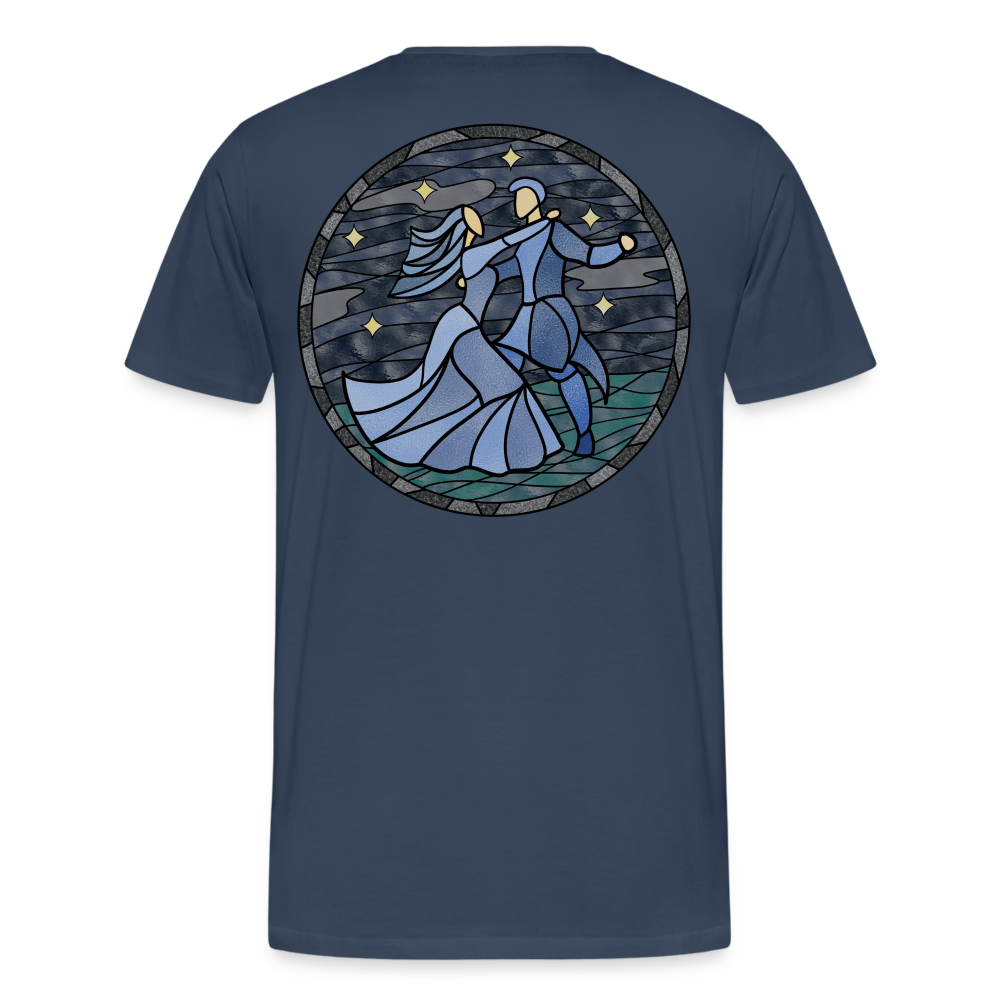 Herren Premium Bio T-Shirt Ein Sommernachtstanz - Navy