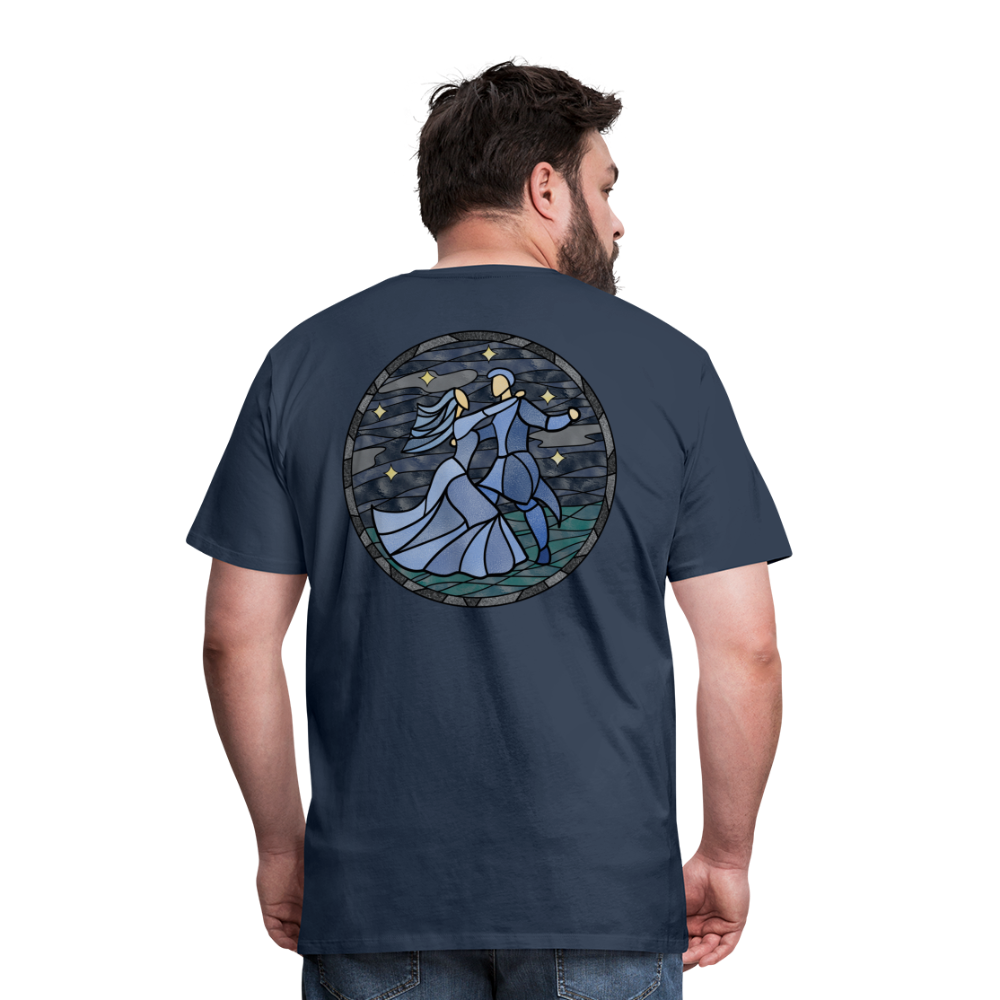 Herren Premium Bio T-Shirt Ein Sommernachtstanz - Navy