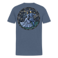 Herren Premium Bio T-Shirt Ein Sommernachtstanz - Blau meliert