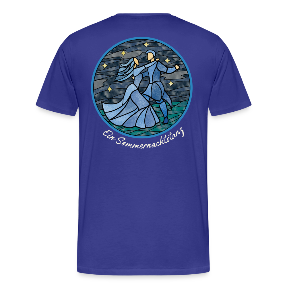 Herren Premium Bio T-Shirt Ein Sommernachtstanz - Königsblau