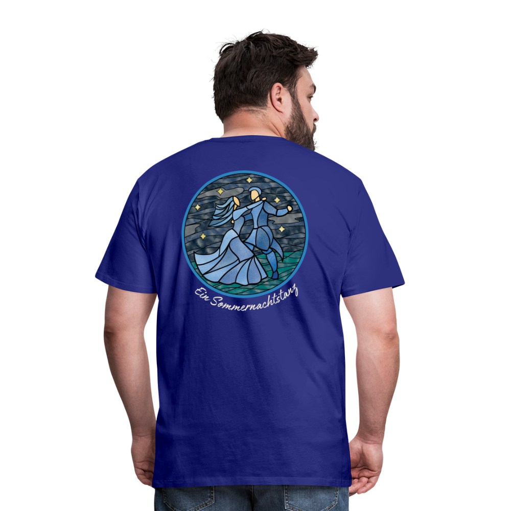 Herren Premium Bio T-Shirt Ein Sommernachtstanz - Königsblau