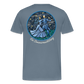 Herren Premium Bio T-Shirt Ein Sommernachtstanz - Blaugrau