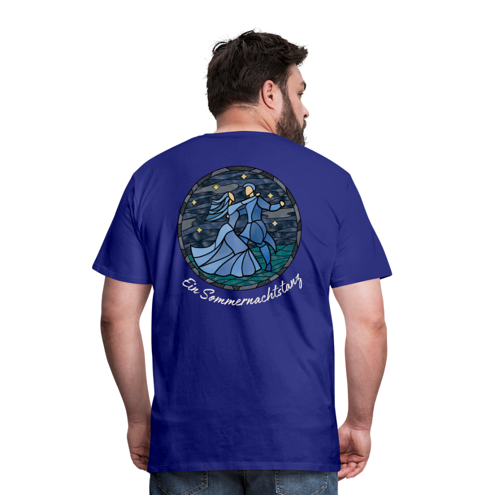Herren Premium Bio T-Shirt Ein Sommernachtstanz - Königsblau