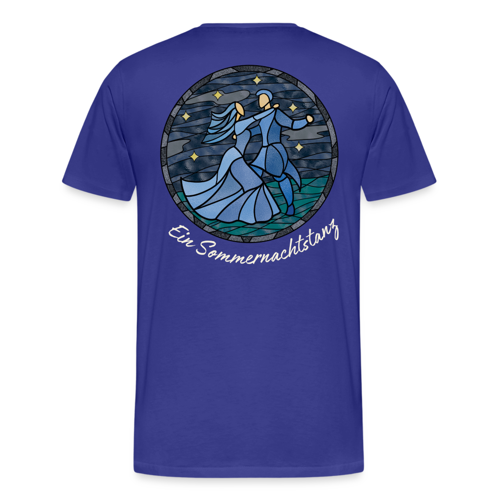 Herren Premium Bio T-Shirt Ein Sommernachtstanz - Königsblau