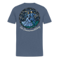 Herren Premium Bio T-Shirt Ein Sommernachtstanz - Blau meliert