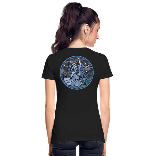 Frauen Premium Bio T-Shirt Ein Sommernachtstanz - Schwarz