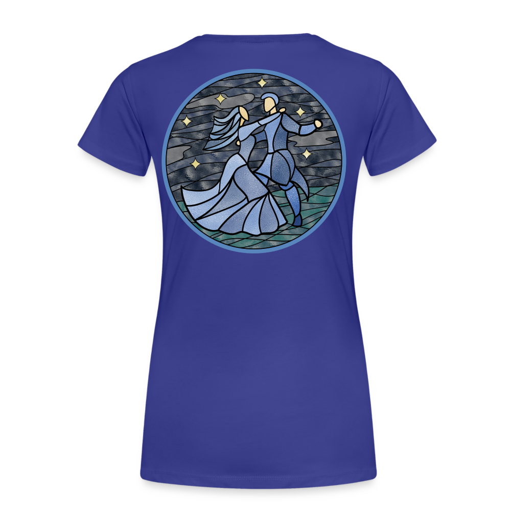 Frauen Premium Bio T-Shirt Ein Sommernachtstanz - Königsblau