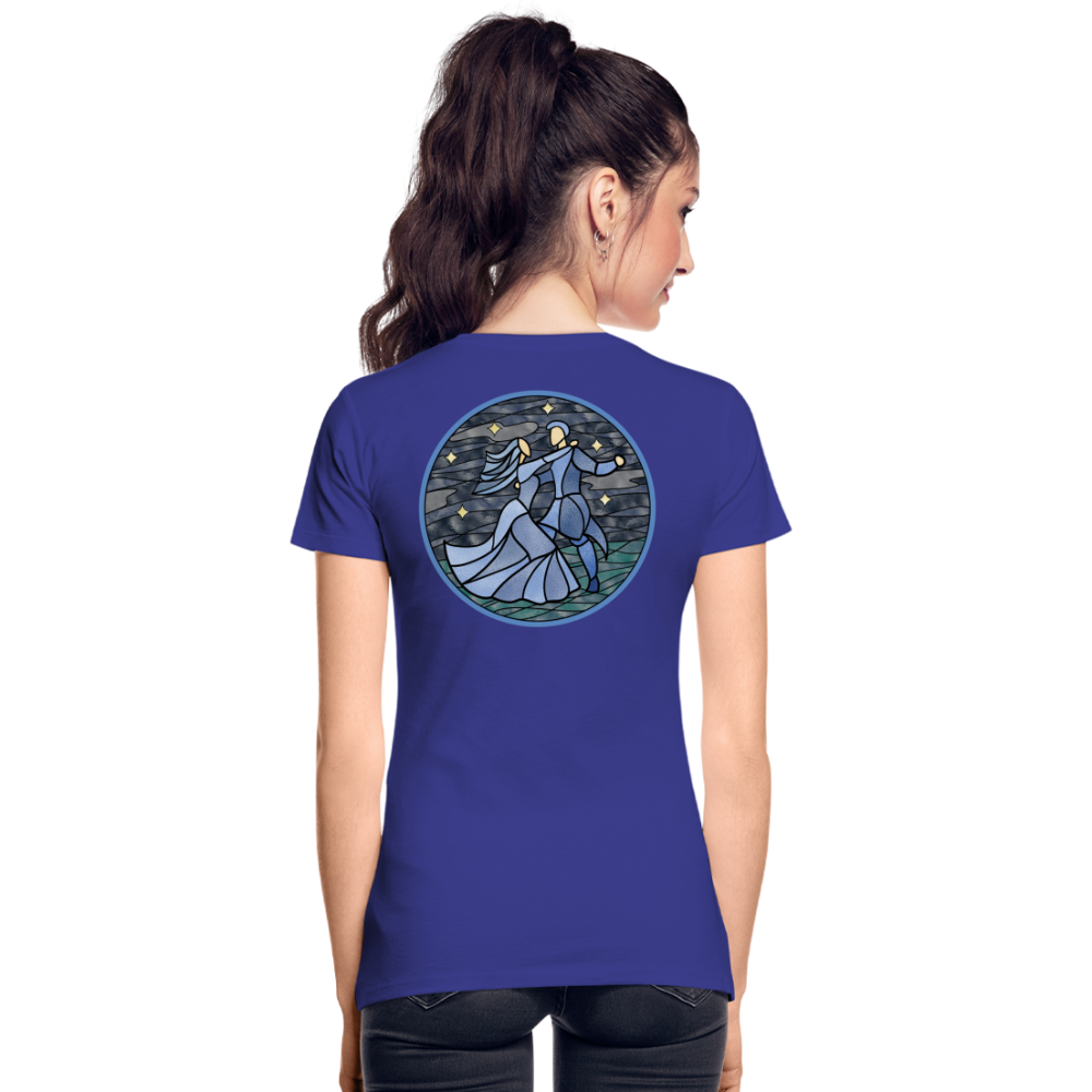 Frauen Premium Bio T-Shirt Ein Sommernachtstanz - Königsblau