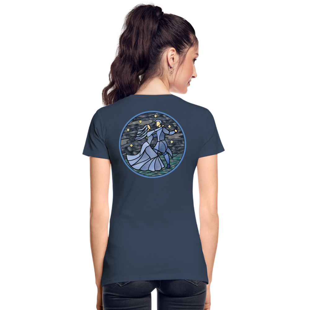Frauen Premium Bio T-Shirt Ein Sommernachtstanz - Navy