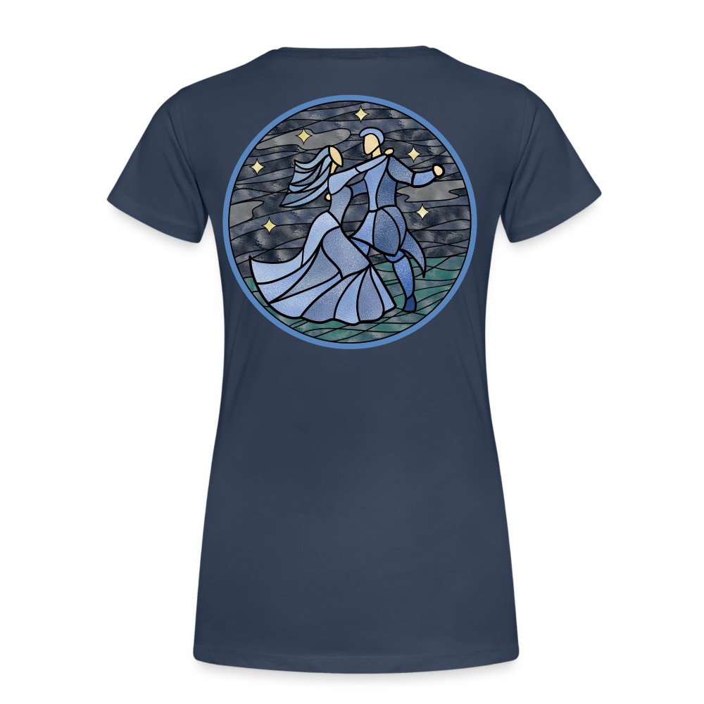 Frauen Premium Bio T-Shirt Ein Sommernachtstanz - Navy