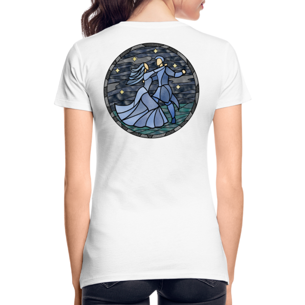Frauen Premium Bio T-Shirt Ein Sommernachtstanz - weiß