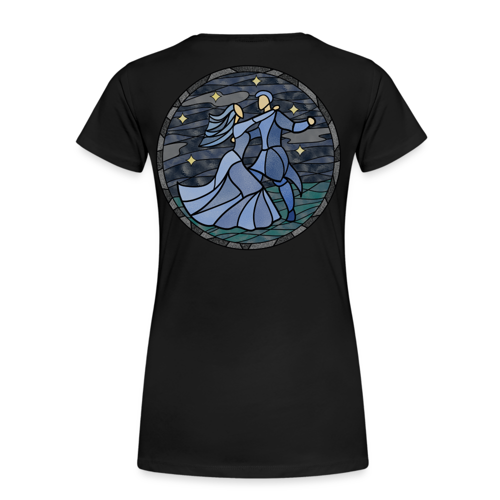 Frauen Premium Bio T-Shirt Ein Sommernachtstanz - Schwarz