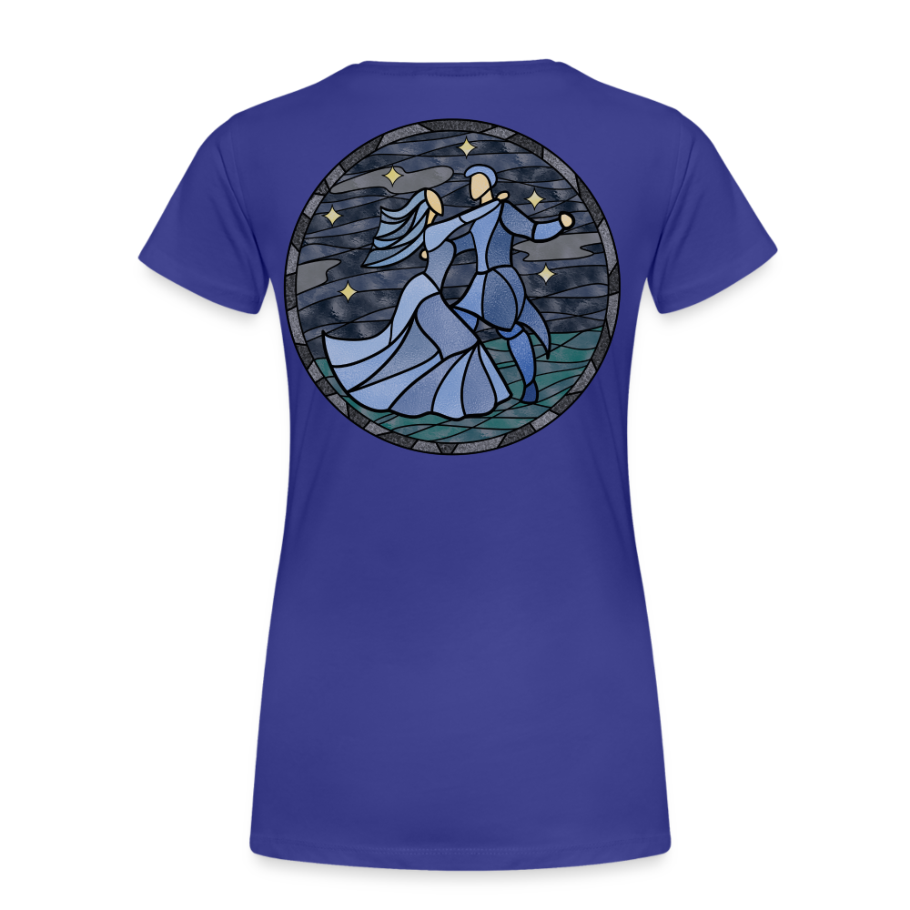 Frauen Premium Bio T-Shirt Ein Sommernachtstanz - Königsblau