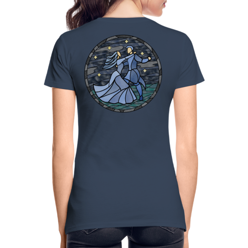 Frauen Premium Bio T-Shirt Ein Sommernachtstanz - Navy