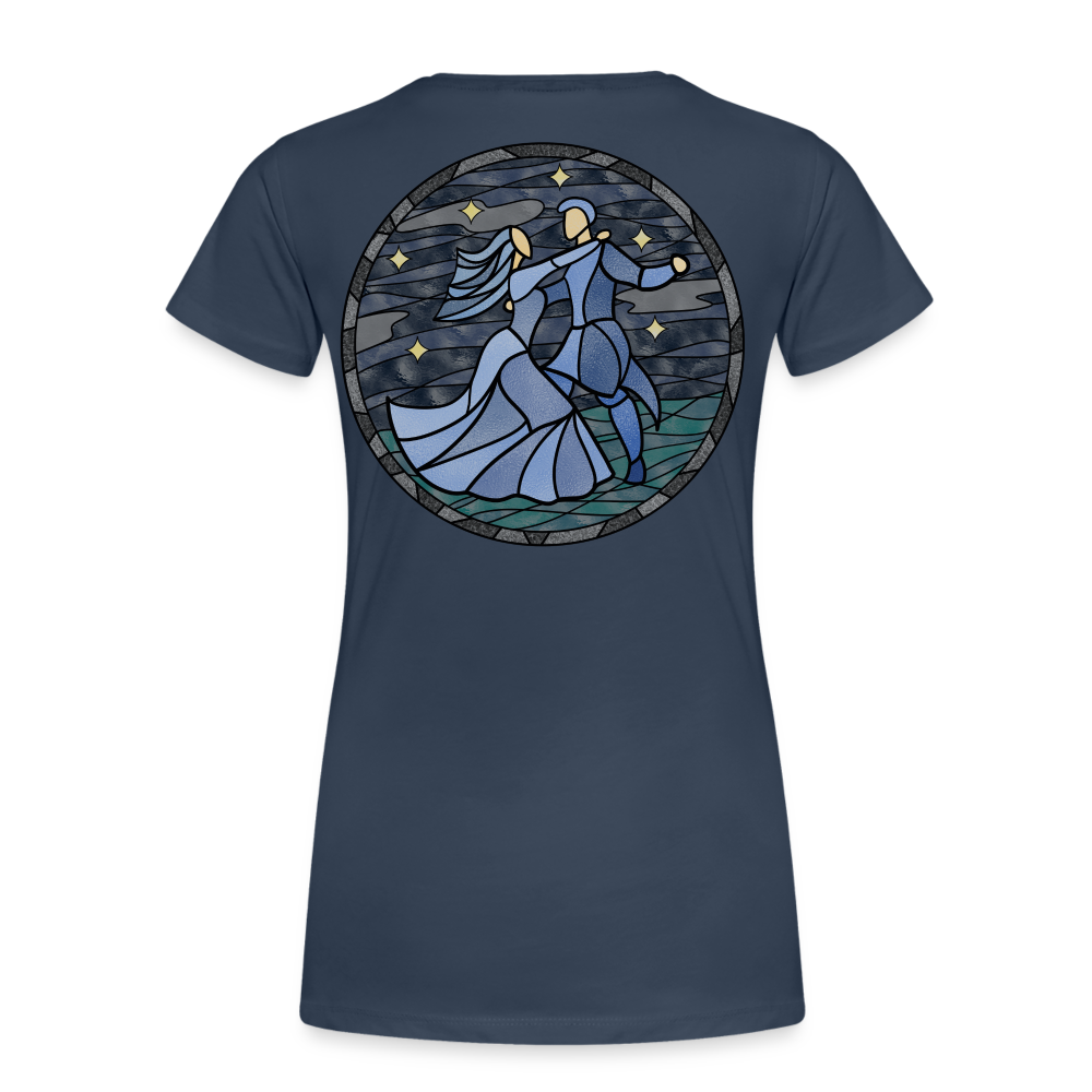 Frauen Premium Bio T-Shirt Ein Sommernachtstanz - Navy