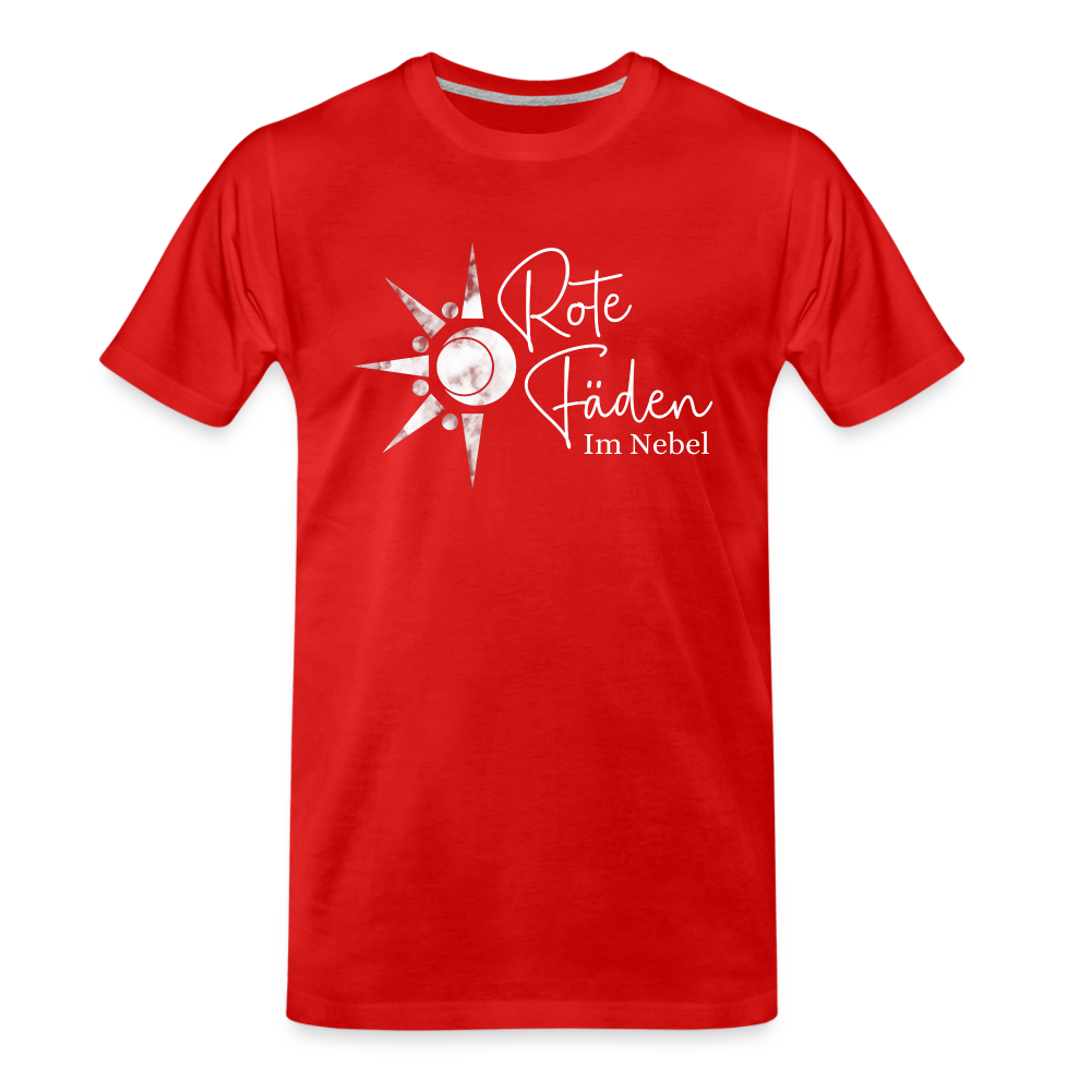 Männer Premium Bio T-Shirt - Rot