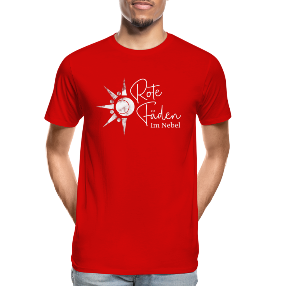 Männer Premium Bio T-Shirt - Rot