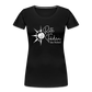 Frauen Premium Bio T-Shirt - Schwarz