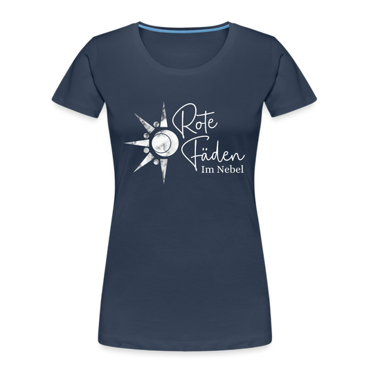 Frauen Premium Bio T-Shirt - Navy