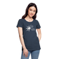 Frauen Premium Bio T-Shirt - Navy