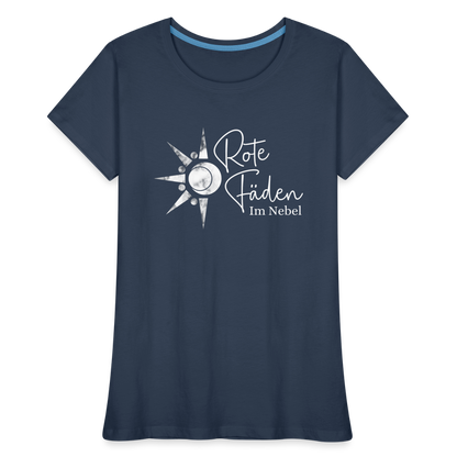 Frauen Premium Bio T-Shirt - Navy