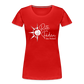 Frauen Premium Bio T-Shirt - Rot