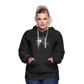 Frauen Premium Hoodie - Schwarz