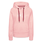 Frauen Premium Hoodie - Kristallrosa