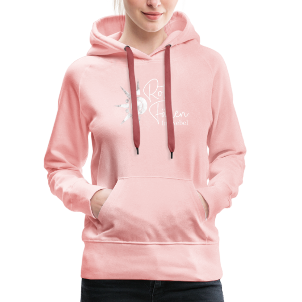 Frauen Premium Hoodie - Kristallrosa