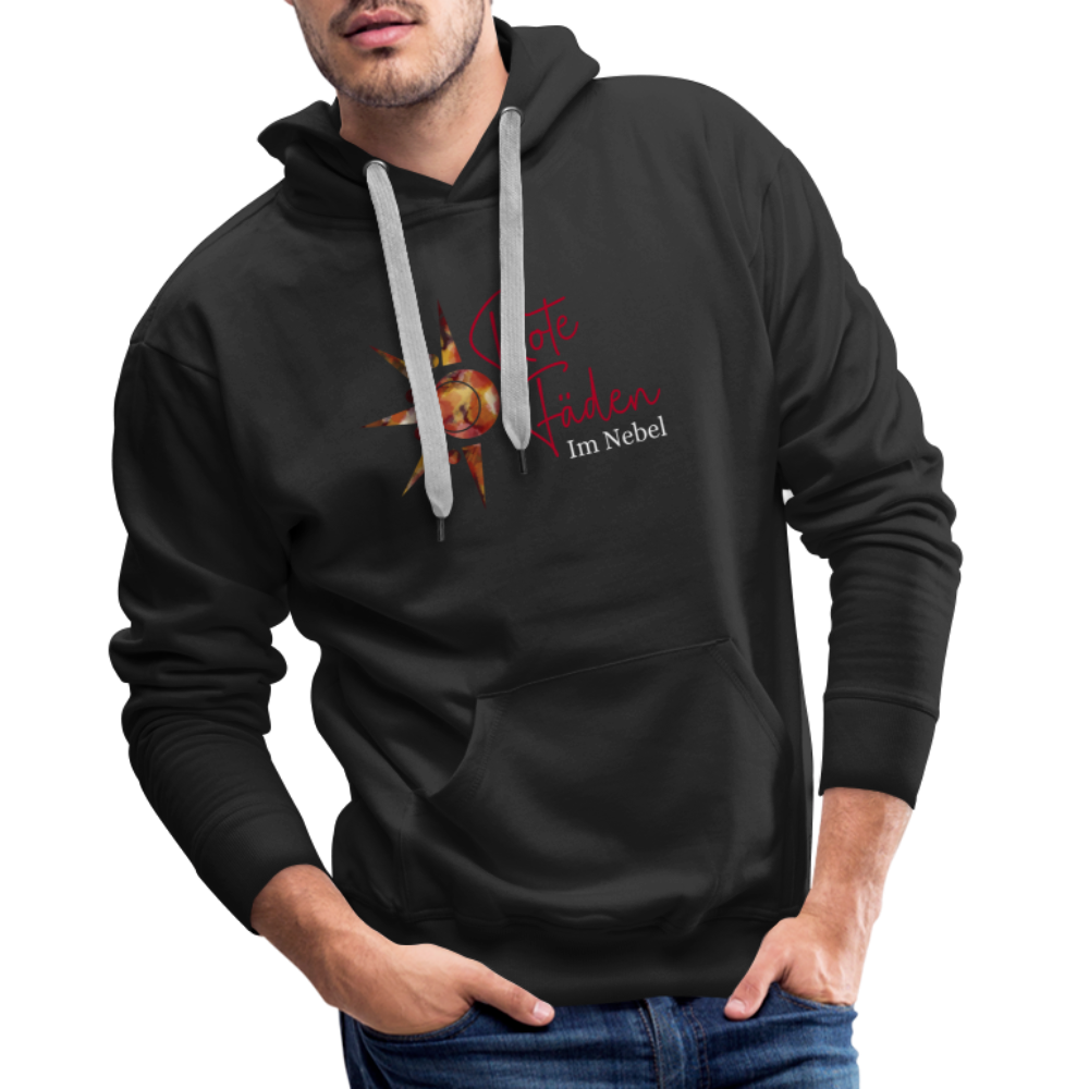 Männer Premium Hoodie - Schwarz
