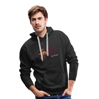 Männer Premium Hoodie - Schwarz