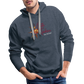 Männer Premium Hoodie - Jeansblau