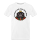Männer Premium Bio T-Shirt "Ich mach noch einen Salto dazu 20" - weiß