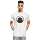Männer Premium Bio T-Shirt "Ich mach noch einen Salto dazu 20" - weiß