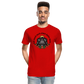 Männer Premium Bio T-Shirt "Ich mach noch einen Salto dazu 20" - Rot