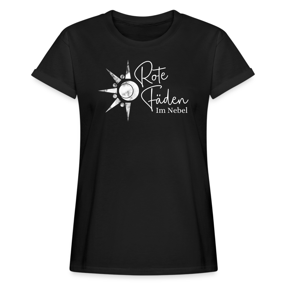 Frauen Oversize T-Shirt - Schwarz