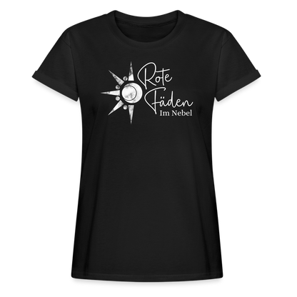 Frauen Oversize T-Shirt - Schwarz