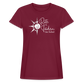 Frauen Oversize T-Shirt - Bordeaux