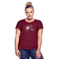 Frauen Oversize T-Shirt - Bordeaux