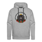 Männer Premium Hoodie "Ich mach noch einen Salto dazu 20" - Grau meliert