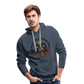 Männer Premium Hoodie "Ich mach noch einen Salto dazu 20" - Jeansblau