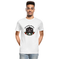 Männer Premium Bio T-Shirt "Ich werde sterben1" - weiß