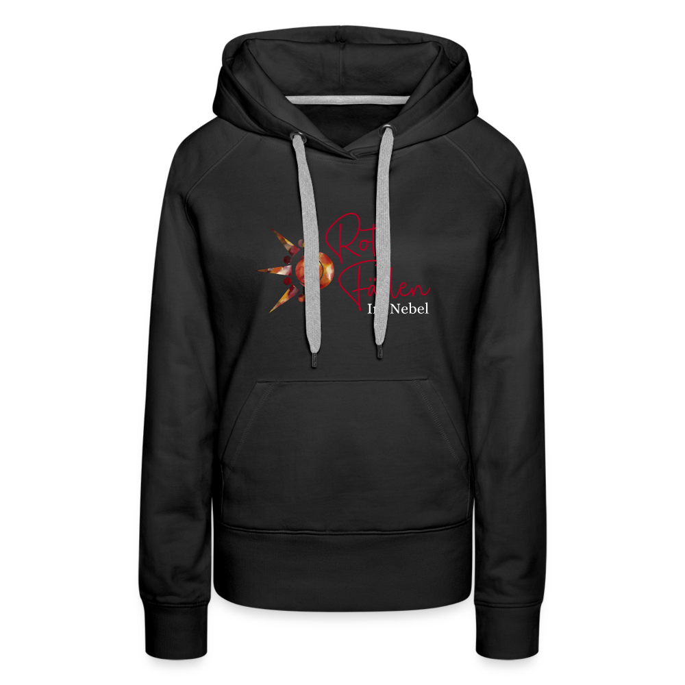 Frauen Premium Hoodie - Schwarz