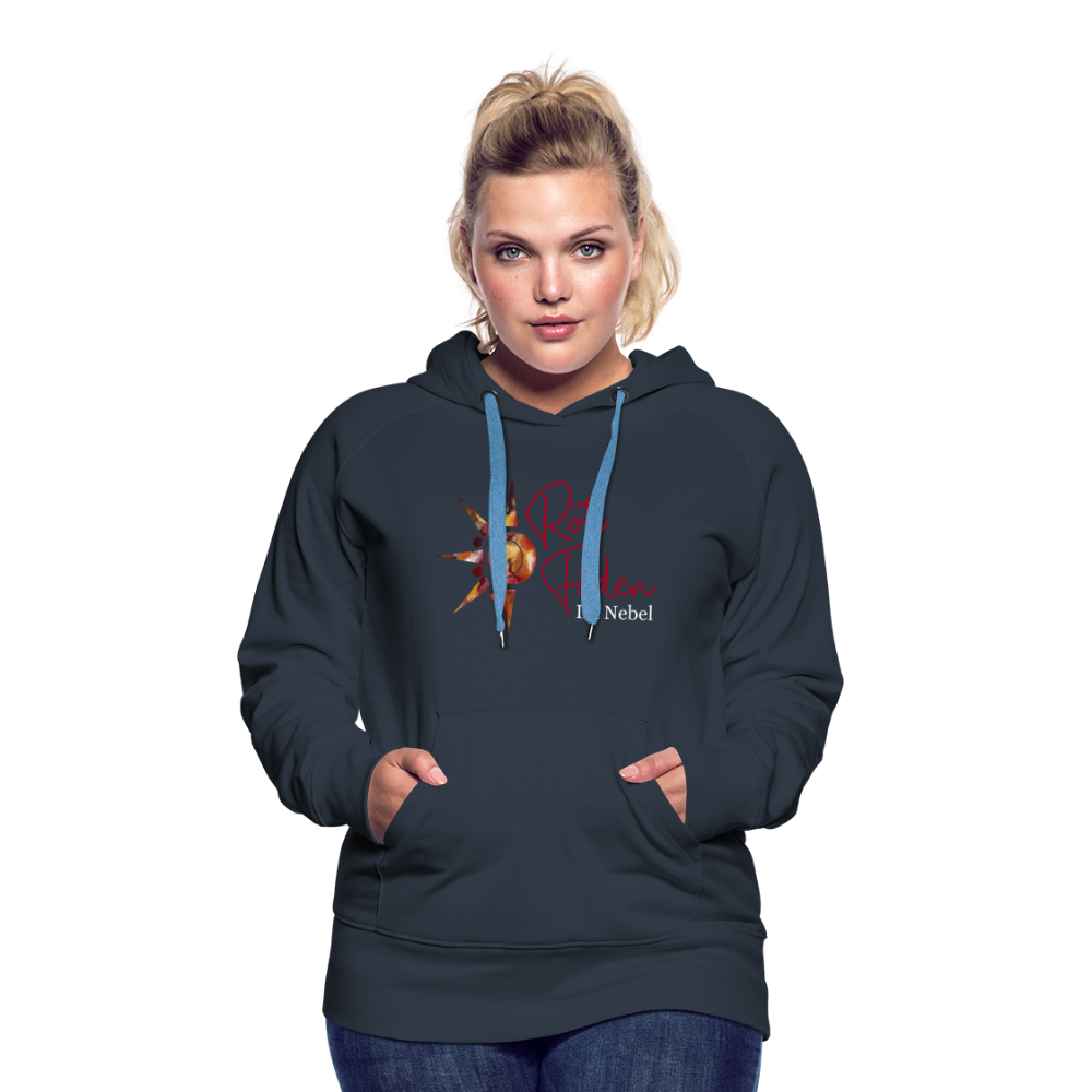 Frauen Premium Hoodie - Navy